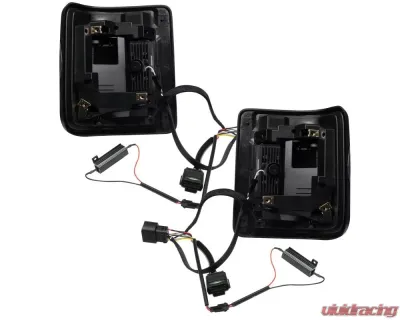 Oracle Lighting Black Series Flush Mount LED Taillights Jeep Wrangler JL 2018+ - 5884-504-T