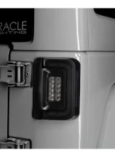 Oracle Lighting Black Series Flush Mount LED Taillights Jeep Wrangler JK 2007-2017                                     - 5891-504-T - Image 14