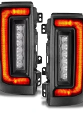 Oracle Lighting Black Series Flush Style LED Taillights Ford Bronco 2021-2024                                     - 5892-504-T - Image 3