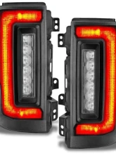 Oracle Lighting Black Series Flush Style LED Taillights Ford Bronco 2021-2024                                     - 5892-504-T - Image 4