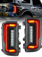 Oracle Lighting Black Series Flush Style LED Taillights Ford Bronco 2021-2024                                     - 5892-504-T - Image 14