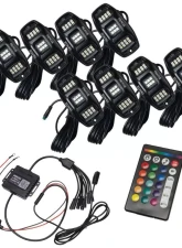 Oracle Lighting ColorSHIFT&reg; RGB+W Underbody Wheel Well Rock Light Kit (8 PCS)                                     - 5895-339-8 - Image 2