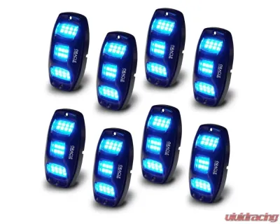 Oracle Lighting ColorSHIFT&reg; RGB+W Underbody Wheel Well Rock Light Kit (8 PCS) - 5895-339-8