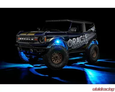 Oracle Lighting ColorSHIFT&reg; RGB+W Underbody Wheel Well Rock Light Kit (8 PCS) - 5895-339-8