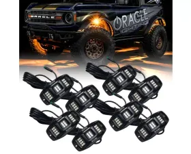 Oracle Lighting ColorSHIFT® RGB+W Underbody Wheel Well Rock Light Kit (8 PCS)