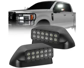 Oracle Lighting LED Off-Road Side Mirror Ditch Lights Ford Super Duty F-250 | F-350 | F-450 | F-550 2017-2022