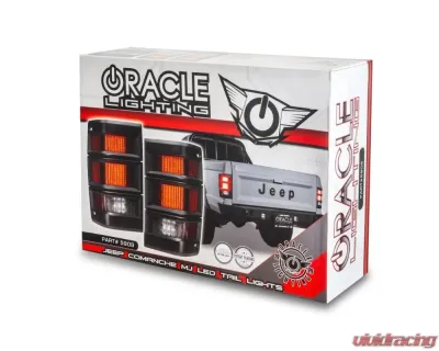 Oracle Lighting LED Tail Lights Standard Red Lens Jeep Comanche MJ 1986-1992 - 5909-003