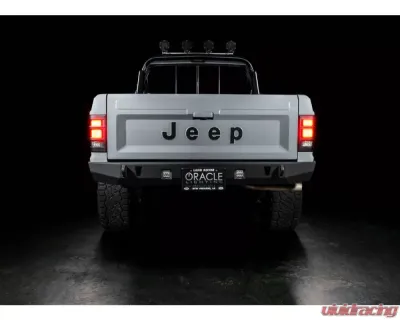 Oracle Lighting LED Tail Lights Standard Red Lens Jeep Comanche MJ 1986-1992 - 5909-003