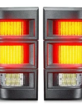 Oracle Lighting LED Tail Lights Standard Red Lens Jeep Comanche MJ 1986-1992                                     - 5909-003 - Image 3