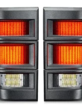 Oracle Lighting LED Tail Lights Tinted Lens Jeep Comanche MJ 1986-1992                                     - 5909-020 - Image 2