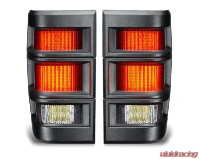 Oracle Lighting LED Tail Lights Tinted Lens Jeep Comanche MJ 1986-1992 - 5909-020