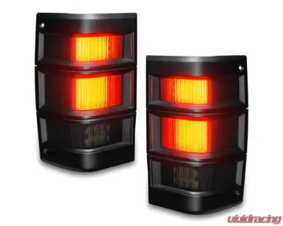 Oracle Lighting LED Tail Lights Tinted Lens Jeep Comanche MJ 1986-1992 - 5909-020