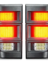 Oracle Lighting LED Tail Lights Tinted Lens Jeep Comanche MJ 1986-1992                                     - 5909-020 - Image 3