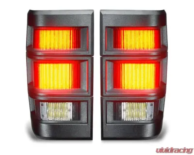 Oracle Lighting LED Tail Lights Tinted Lens Jeep Comanche MJ 1986-1992 - 5909-020