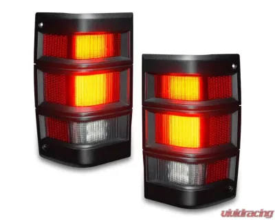 Oracle Lighting LED Tail Lights Tinted Lens Jeep Comanche MJ 1986-1992 - 5909-020