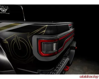 Oracle Lighting Racetrack Flush Style LED Tailgate Panel Light Jeep Gladiator JT 2020-2024 - 5918-504