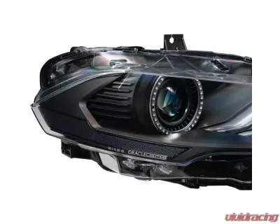 ORACLE Lighting "Black Series" Dynamic ColorSHIFT LED Headlights w/ Sequential Turn Signal Ford Mustang 2018-2023 - 8204-332