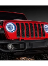 Oracle Lighting ColorSHIFT LED Headlight Surface Mount Halo Kit w/ 2.0 Controller Jeep Wrangler JL 2018-2024                                     - 1214-333 - Image 3