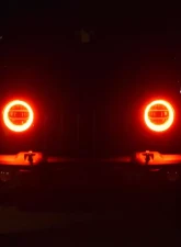 Oracle Lighting LED Headlight Surface Mount Halo Kit Red Color Jeep Wrangler JL | Gladiator JT 2018+                                     - 1214-003 - Image 6