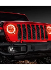 Oracle Lighting ColorSHIFT LED Headlight Surface Mount Halo Kit w/ 2.0 Controller Jeep Wrangler JL 2018-2024                                     - 1214-333 - Image 7