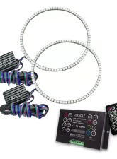 Oracle Lighting ColorSHIFT LED Headlight Surface Mount Halo Kit w/ 2.0 Controller Jeep Wrangler JL 2018-2024                                     - 1214-333 - Image 7