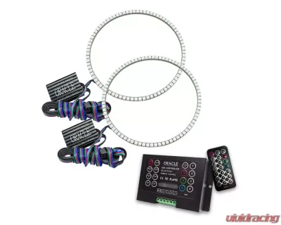 Oracle Lighting ColorSHIFT LED Headlight Surface Mount Halo Kit w/ 2.0 Controller Jeep Wrangler JL 2018-2024 - 1214-333