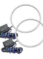 Oracle Lighting ColorSHIFT LED Headlight Surface Mount Halo Kit w/o Controller Jeep Wrangler JL 2018-2024                                     - 1214-334 - Image 7