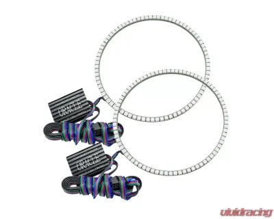 Oracle Lighting ColorSHIFT LED Headlight Surface Mount Halo Kit w/o Controller Jeep Wrangler JL 2018-2024 - 1214-334