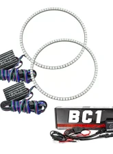 Oracle Lighting ColorSHIFT LED Headlight Surface Mount Halo Kit w/ BC1 Controller Jeep Wrangler JL | Gladiator JT 2018+                                     - 1214-335 - Image 8