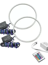 Oracle Lighting ColorSHIFT LED Headlight Surface Mount Halo Kit w/ Simple Controller Jeep Wrangler JL 2018-2024                                     - 1214-504 - Image 7