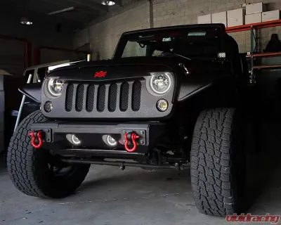 Oracle Lighting LED Surface Mount Fog Light Halo Kit White Color Jeep Gladiator JT 2020-2024 - 1215-001