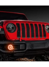 Oracle Lighting LED Surface Mount Fog Light Halo Kit Amber Color Jeep Gladiator JT 2020-2024                                     - 1215-005 - Image 3