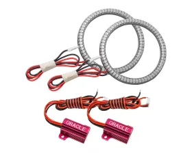 Oracle Lighting LED Surface Mount Fog Light Halo Kit Amber Color Jeep Gladiator JT 2020-2024