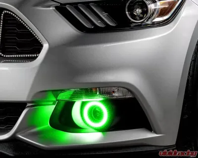Oracle Lighting Dynamic ColorSHIFT RGB+A Projector Fog Halo Kit Surface Mount Ford Mustang 2015-2017 - 1235-332