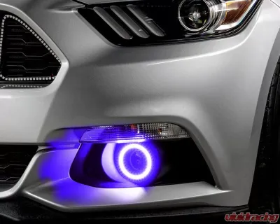Oracle Lighting Dynamic ColorSHIFT RGB+A Projector Fog Halo Kit Surface Mount Ford Mustang 2015-2017 - 1235-332