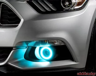 Oracle Lighting Dynamic ColorSHIFT RGB+A Projector Fog Halo Kit Surface Mount Ford Mustang 2015-2017 - 1235-332