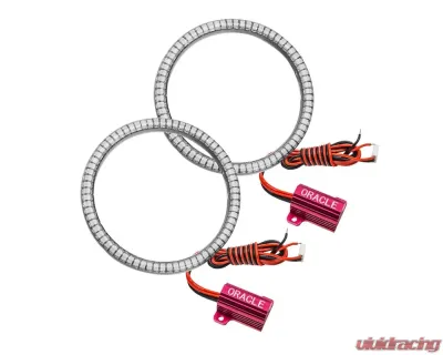 Oracle Lighting LED Surface Mount Projector Fog Halo Kit Red Color Dodge Challenger 2015-2023 - 1236-003