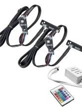 Oracle Lighting ColorSHIFT Lightning Bolt RGB+W Headlight DRL Upgrade Kit w/ Simple Controller Nissan GT-R 2015-2024                                     - 1283-504 - Image 13