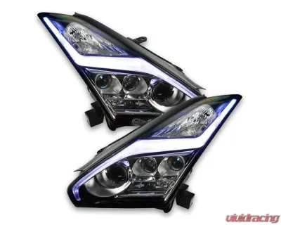 Oracle Lighting ColorSHIFT Lightning Bolt RGB+W Headlight DRL Upgrade Kit w/ RF Controller Nissan GT-R 2015-2024 - 1283-330