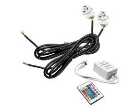 Oracle Lighting ColorSHIFT Headlights DRL Upgrade w/ Simple Controller Tesla Model 3 2017-2020