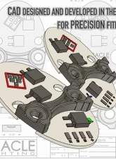 Oracle Lighting ColorSHIFT Headlights DRL Upgrade w/ Simple Controller Tesla Model 3 2017-2020                                     - 1286-504 - Image 4