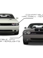 Oracle Lighting Dynamic ColorSHIFT Headlight Halo Kit Standard Mount Dodge Challenger 2008-2014                                     - 1317-332 - Image 5