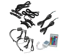 Oracle Lighting ColorSHIFT RGB+W Headlight DRL Upgrade Kit w/ Simple Controller Dodge Challenger 2015-2023
