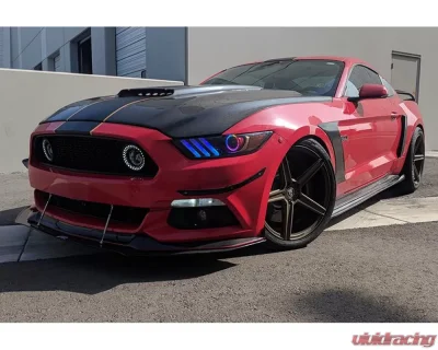 Oracle Lighting Dynamic Colorshift DRL Upgrade w/ Halo Kit Ford Mustang GT | Shelby GT350/GT500 2015+ - 1335-332