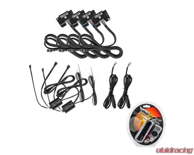 Oracle Lighting ColorSHIFT RGB+W Headlight DRL Upgrade Kit w/ RF Controller Jeep Wrangler JL | Gladiator JT 2018+ - 1346-330