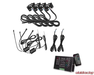 Oracle Lighting ColorSHIFT RGB+W Headlight DRL Upgrade Kit w/ 2.0 Controller Jeep Wrangler JL | Gladiator JT 2018+ - 1346-333