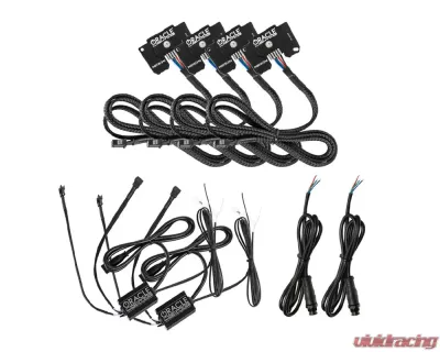 Oracle Lighting ColorSHIFT RGB+W Headlight DRL Upgrade Kit w/o Controller Jeep Wrangler JL | Gladiator JT 2018+ - 1346-334