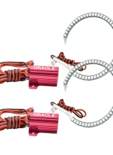 Oracle Lighting LED Halo Kit Red Color Ford Mustang 2018-2022                                     - 1347-003 - Image 2