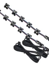 Oracle Lighting ColorSHIFT RGB+W Headlight Halo Upgrade Kit w/ No Controller Infiniti Q50 2014-2024                                     - 1404-334 - Image 4