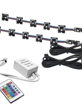 Oracle Lighting ColorSHIFT RGB+W Headlight Halo Upgrade Kit w/ Simple Controller Infiniti Q50 2014-2023                                     - 1404-504 - Image 4